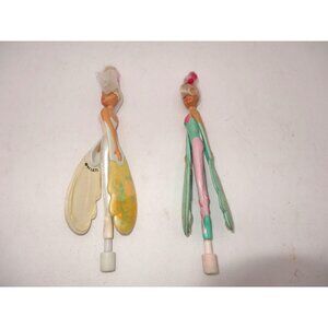 Sky Fairy Dancers Jakks Pacific Doll Twinklin Twirl Girl Spinning Flying ‎ x 2